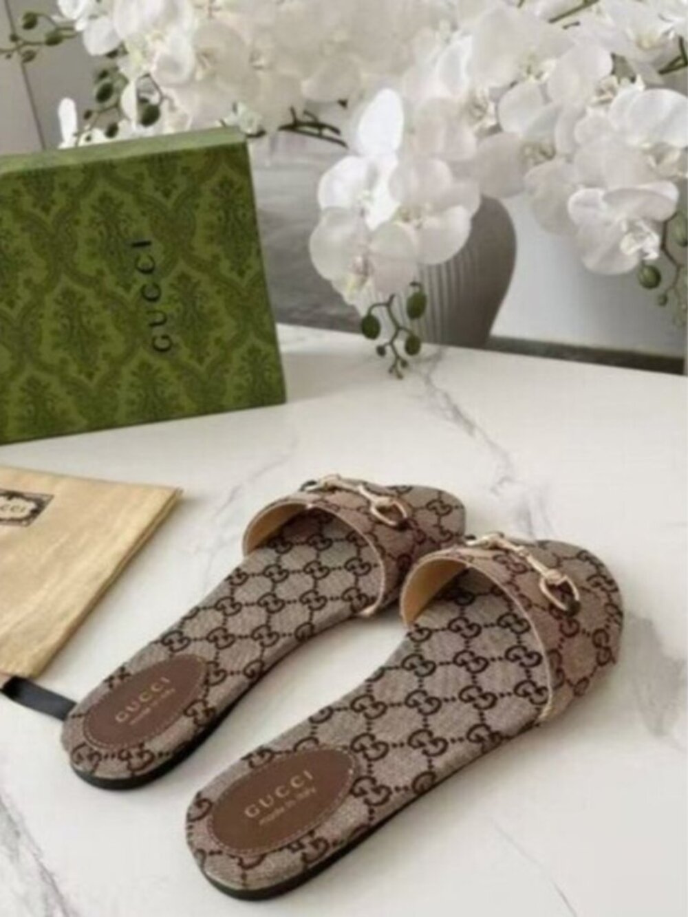 Gucci GG Siaga Women's Slide Sandals